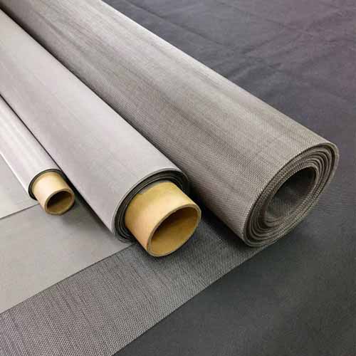 Stainless Steel Aluminum Copper Nickel Titanium Silver Tungsten Molybdenum Monel Inconel Nichrome Hastelloy 2-3500 Mesh Filter Woven Wire Mesh